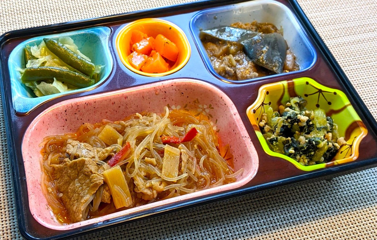 腎臓食の宅配弁当例