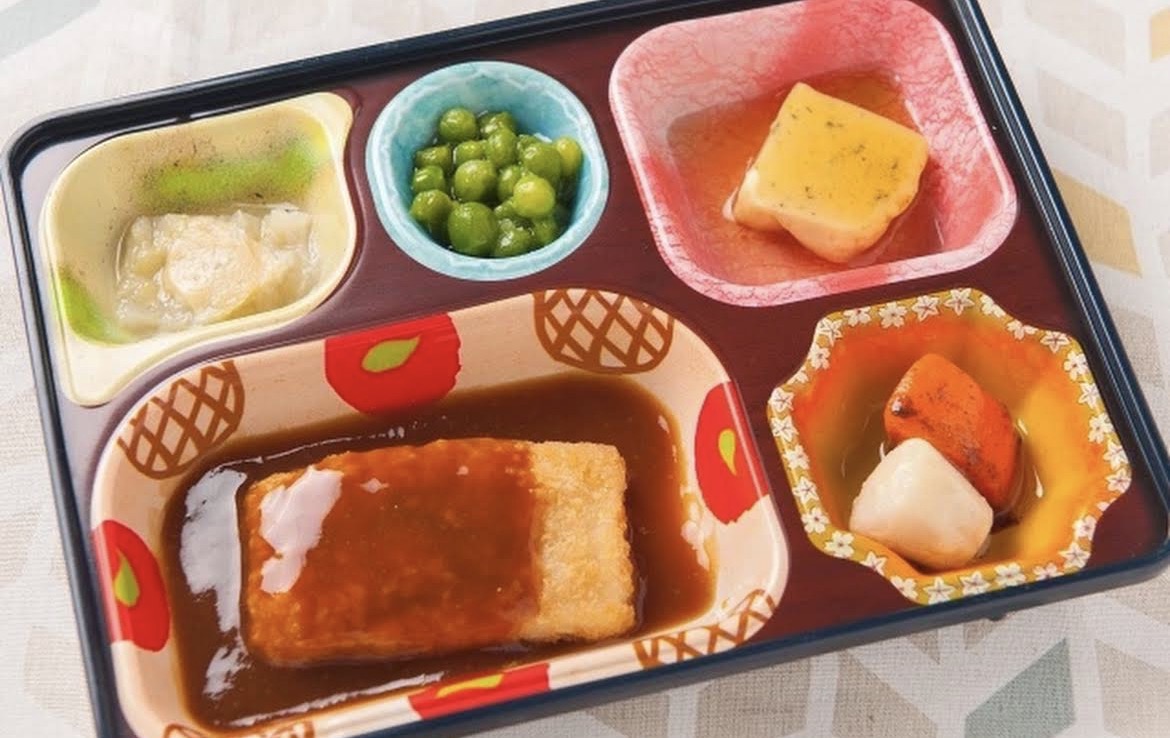 やわらか食の宅配弁当例